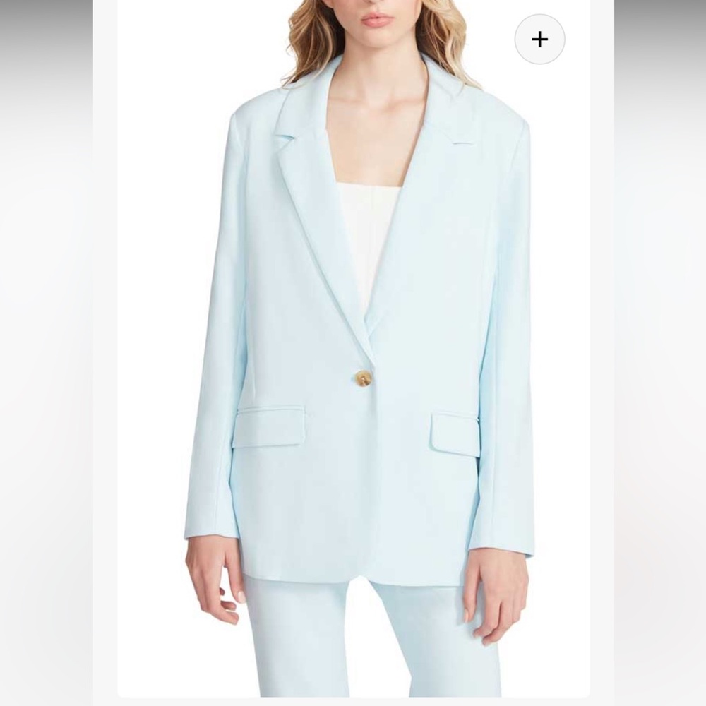 Steve Madden Kaira Blazer Light Blue